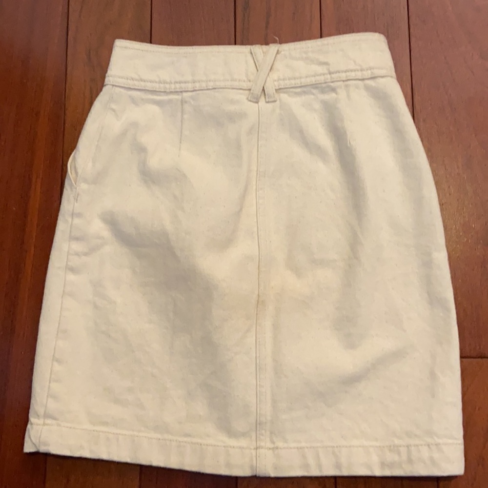 Pieces Denim Mini Skirt - Picture 5 of 6